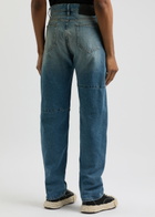 MM6 BY Maison Margiela Faded Wide-leg Jeans