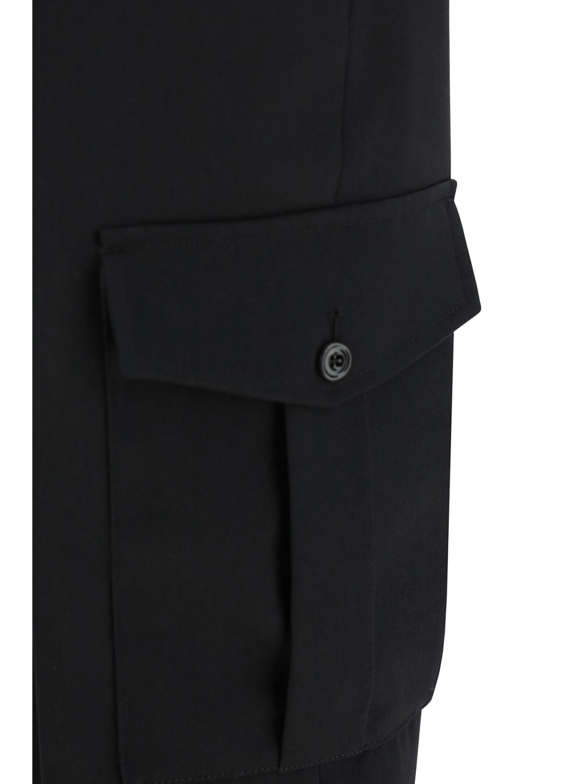 Alexander McQueen Wool Gabardine Trousers