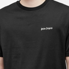 Palm Angels Men's Embroidered Logo Pocket T-Shirt in Black