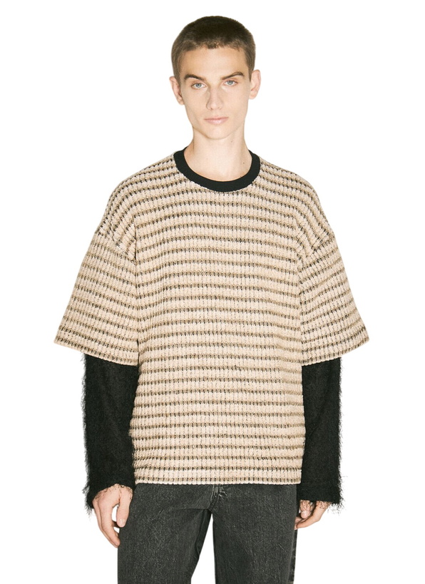 Photo: Song for the Mute Double-Layered Sleeves Sweater