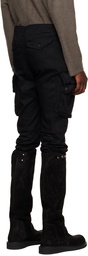 Julius Black Gas Mask Cargo Pants