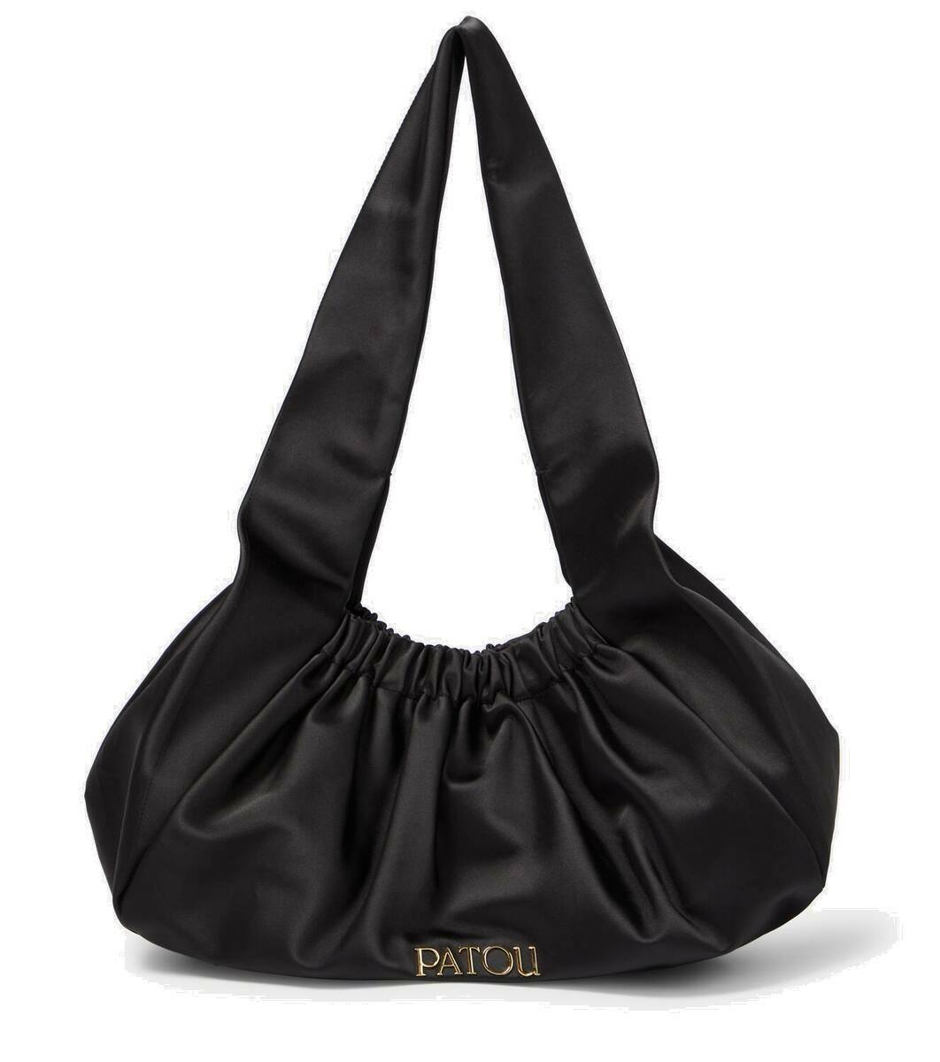 Patou Le Biscuit satin shoulder bag Patou