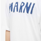 Marni Men's Logo T-Shirt in Lily White