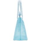 Off-White Blue PVC Arrows Commercial Tote