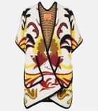 La DoubleJ In My Power patterned cape