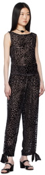 Caro Editions Black Coco Trousers