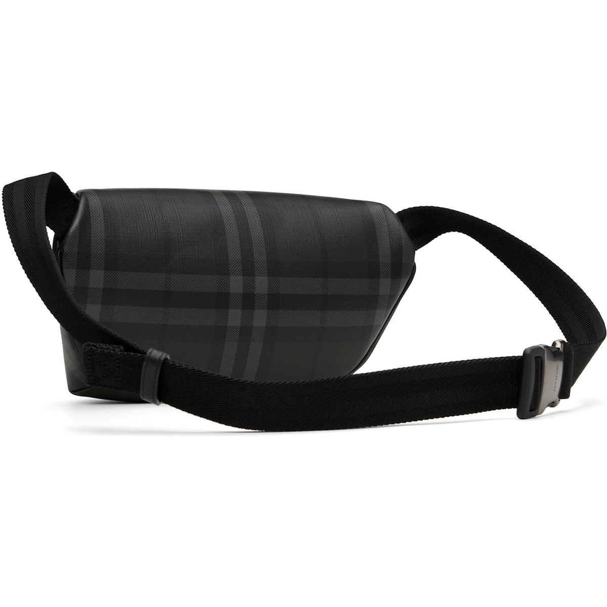 Burberry Gray City Check Belt Bag