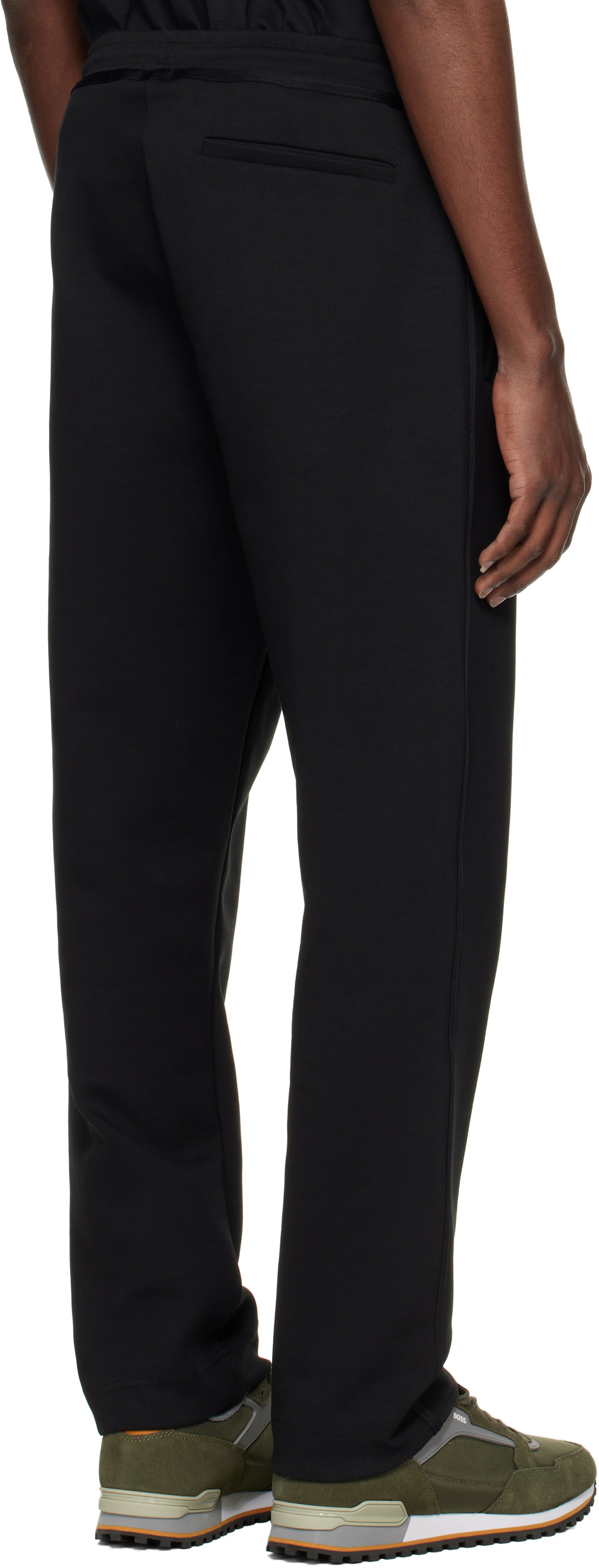 BOSS Black Bonded Logo Sweatpants