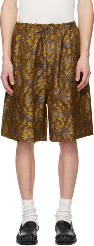 Photo: NEEDLES Brown Kae Tanaka Edition H.D. Shorts