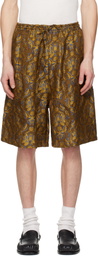 NEEDLES Brown Kae Tanaka Edition H.D. Shorts