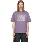 Arc'teryx Purple Kragg Cotton Lithographica S/S T-shirt