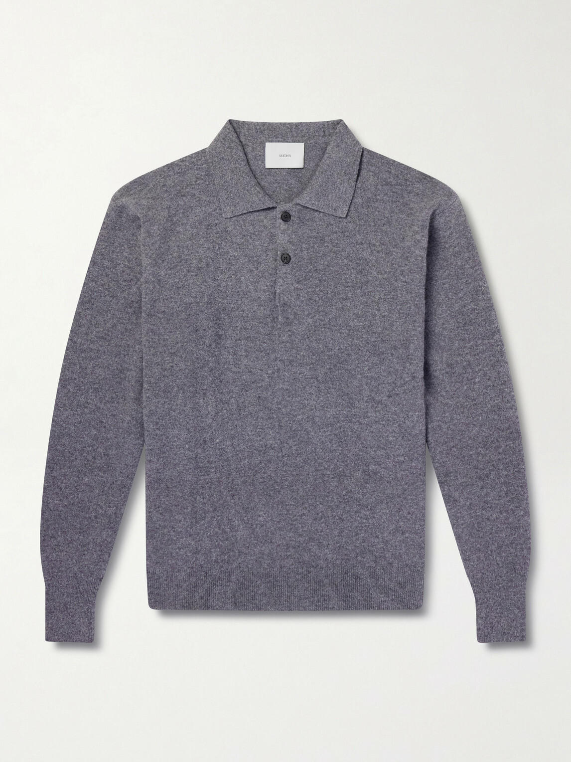 ssstein - Merino Wool Polo Shirt - Gray
