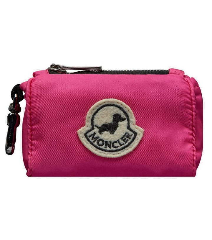 Photo: Moncler Moncler Poldo Dog Couture logo waste bag holder