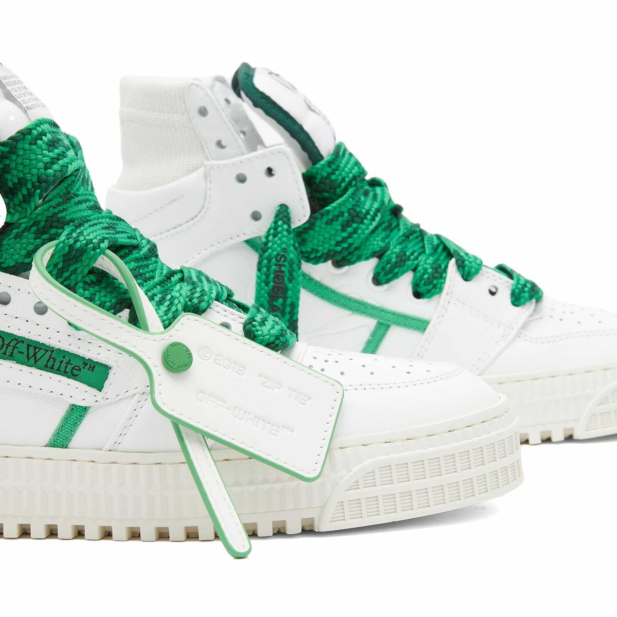 Off-White Women's 3.0 Off Court Calf Leather Sneakers in