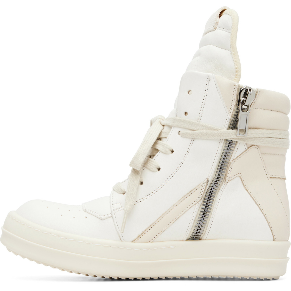 Rick Owens Off-White Tower Geobasket Sneakers