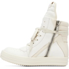 Rick Owens Off-White Tower Geobasket Sneakers