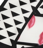 Prada Printed silk twill scarf