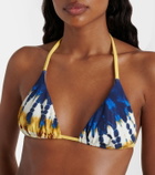Alémais Martine printed bikini top