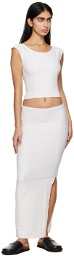 A.P.C. Off-White Salome Maxi Skirt