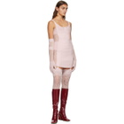 ISA BOULDER SSENSE Exclusive Pink Traveller Gloves