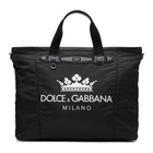 Dolce and Gabbana Black Travel Tote