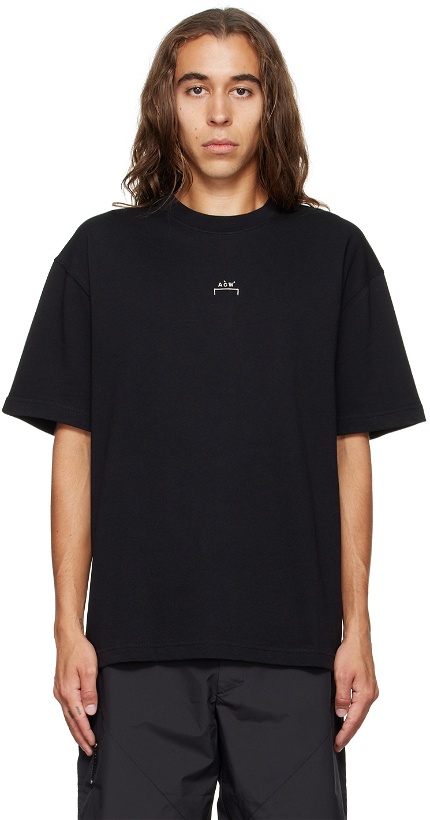Photo: A-COLD-WALL* Black Embroidered T-Shirt