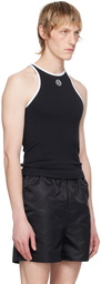 Sporty & Rich Black SRHWC Tank Top