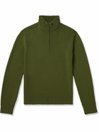 Loro Piana - Grafton Cashmere Half-Zip Sweater - Green