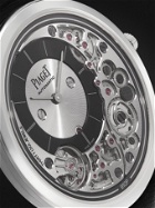 PIAGET - Altiplano Ultimate Automatic 41mm 18-Karat White Gold and Leather Watch, Ref. No. G0B43121