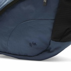 F/CE. Textured Twill Horn Mini Shoulder Bag in Navy 