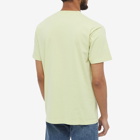 Stone Island Men's Micro Branding Print T-Shirt in Light Green