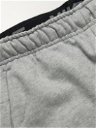 Nike Training - Tapered Logo-Print Dri-FIT Sweatpants - Gray