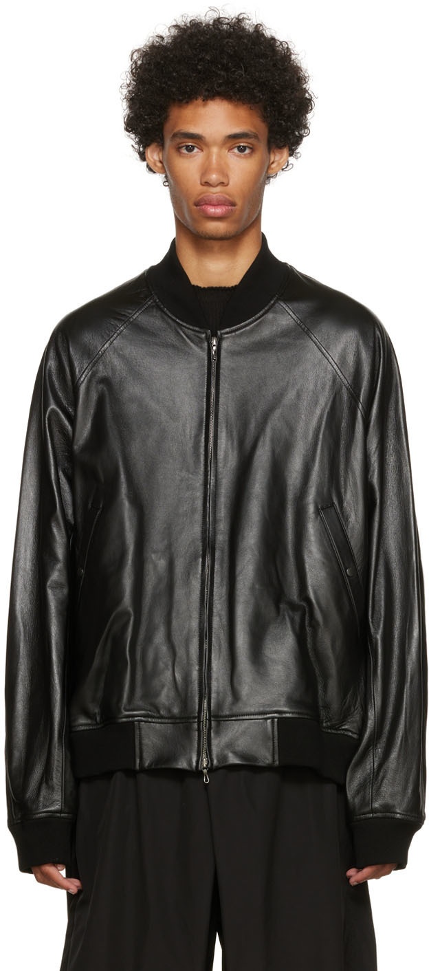 Julius Black Dusk Leather Jacket Julius