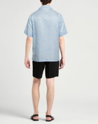 Versace Mens Shirt Sky in Blue