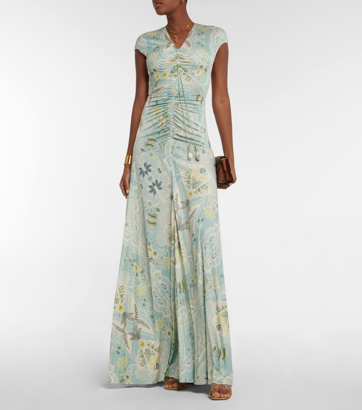 chinese dress ladies Etro Floral Maxi Dress
