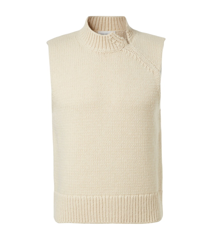 Photo: Dries Van Noten Wool and cashmere sweater vest