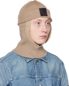 Y-3 Beige Icon Balaclava