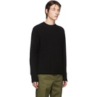 Acne Studios Black Peele Crewneck Sweater