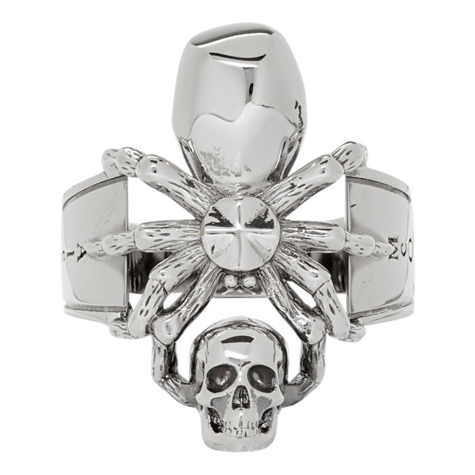 Photo: Alexander McQueen Silver Spider Ring