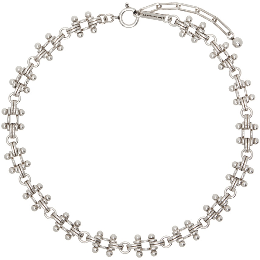 Isabel Marant Silver Lovely Man Necklace