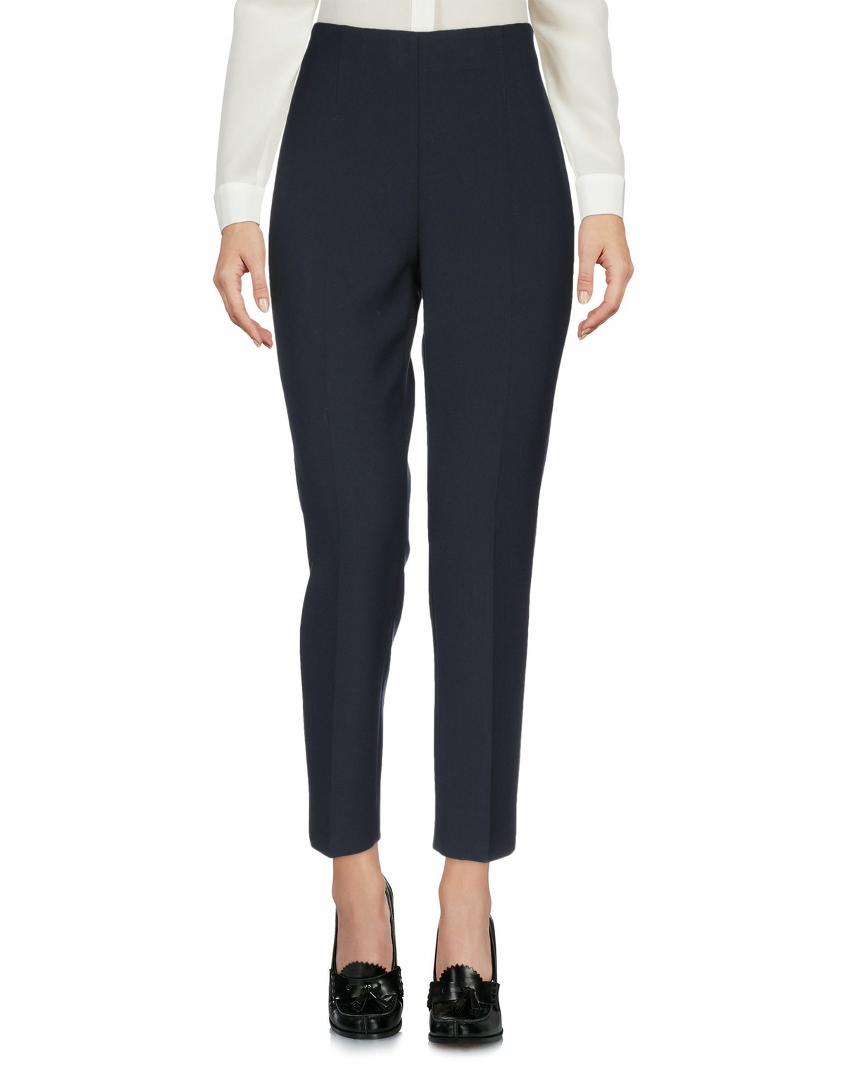 Peserico Womens Pants Midnight in Blue