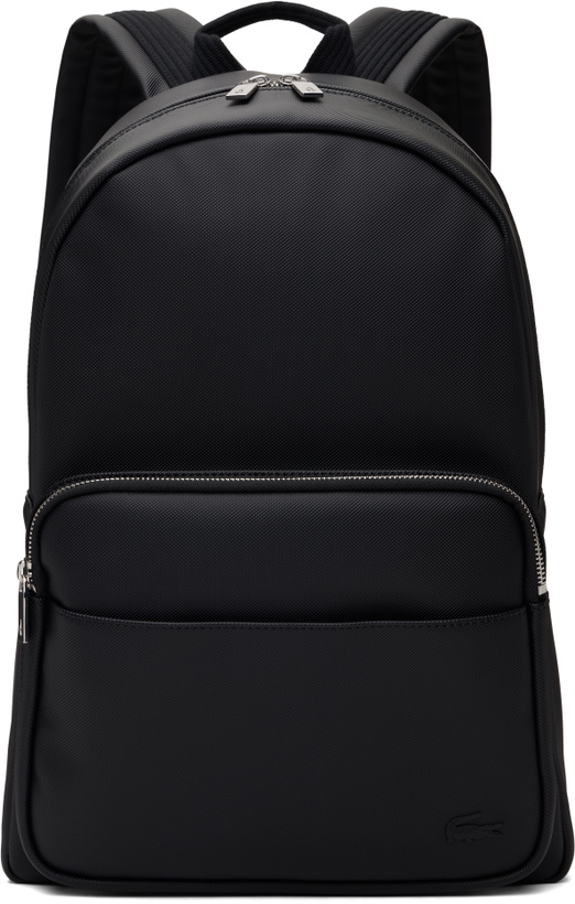 Photo: Lacoste Black Classic Backpack