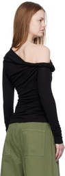 Paris Georgia Black Elemental Manahou Top