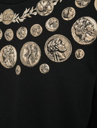 DOLCE & GABBANA - Ancient Coins Printed Waxed T-shirt