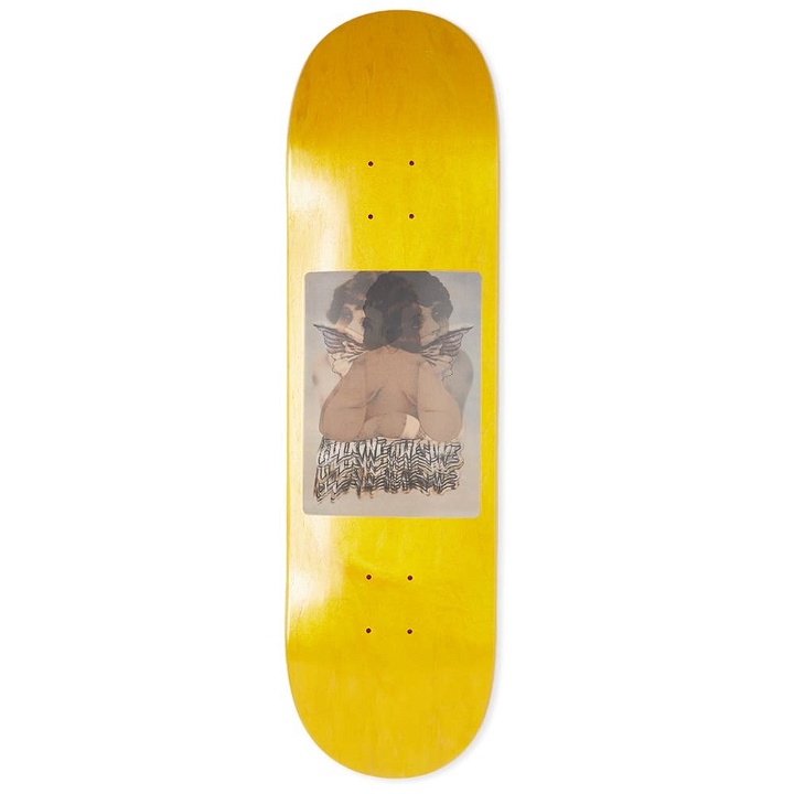 Photo: Fucking Awesome Men's Angel Holographic Deck - 8.5" in Pink