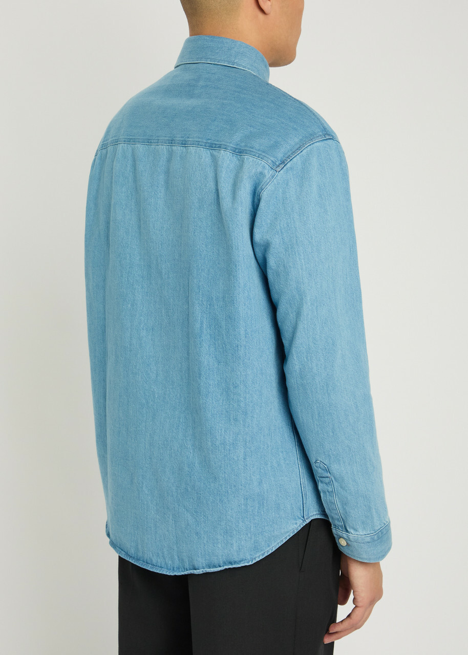 NN07 Casper Denim Shirt Blue