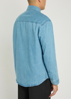 NN07 Casper Denim Shirt Blue