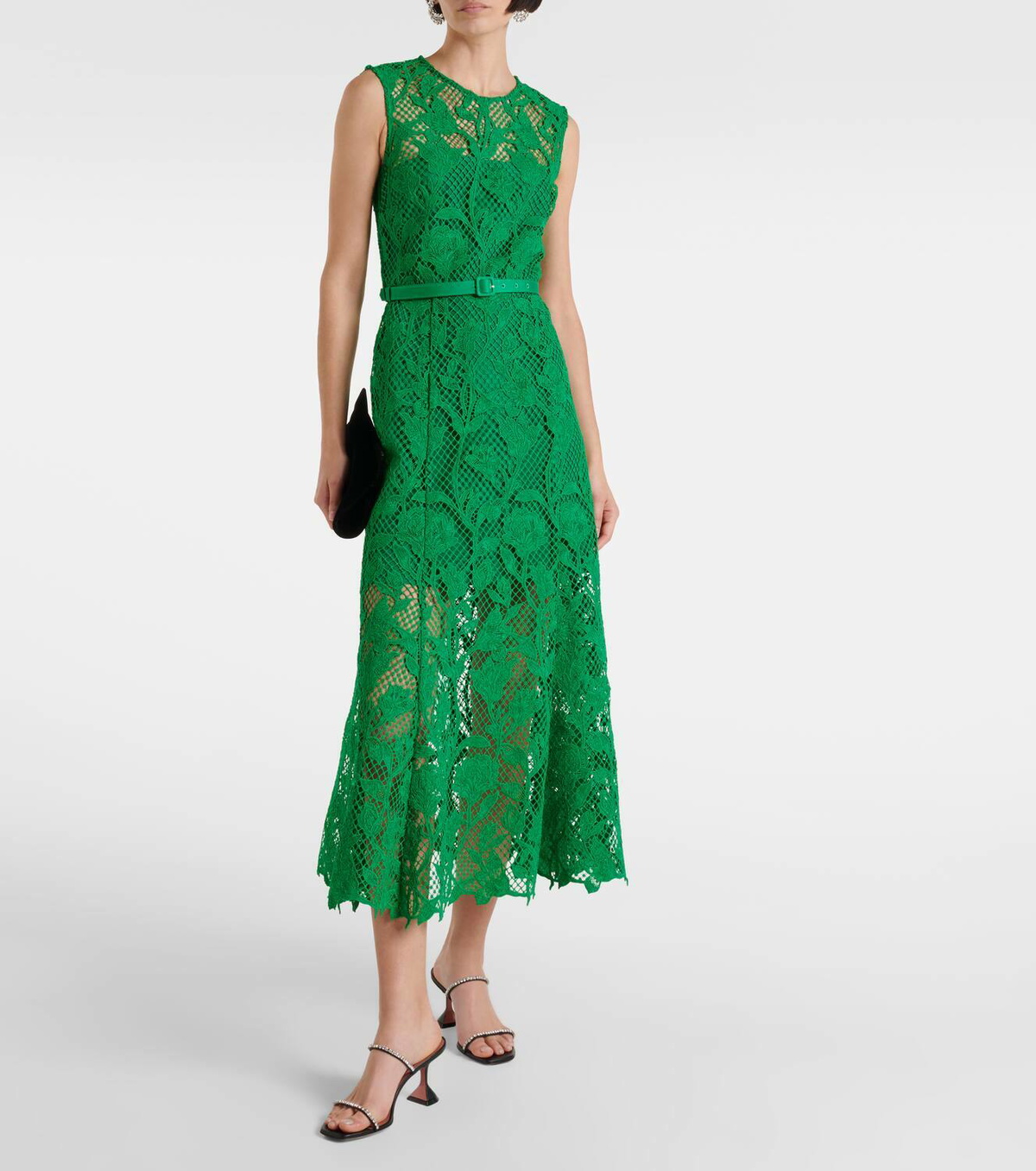 Self-Portrait Lace midi dress Self-Portrait