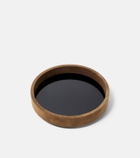 Michaël Verheyden Small suede-trimmed decorative tray