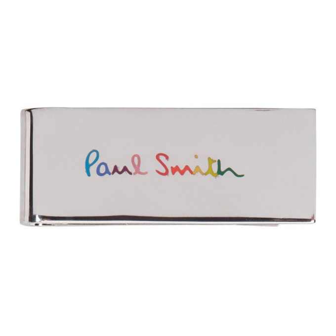 Photo: Paul Smith Silver Rainbow Logo Money Clip